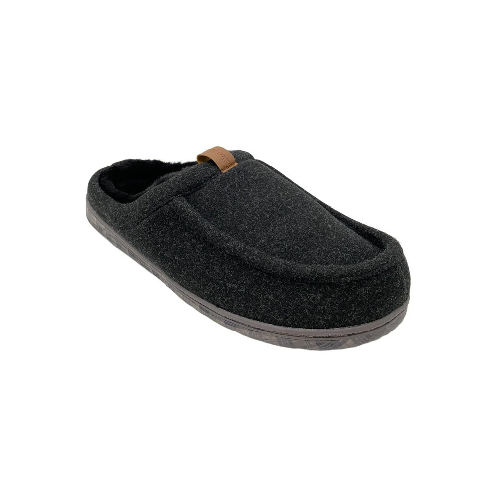 Muk Luks Men's Miles Slippers Black - Medium
